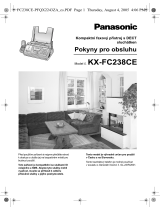 Panasonic KXFC238CE Návod na používanie