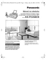 Panasonic KXFC258CE Návod na používanie