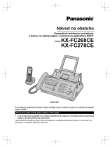 Panasonic KXFC278CE Návod na používanie