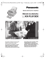 Panasonic KXFL613EX Návod na používanie