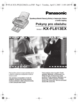 Panasonic KXFL613EX Návod na používanie