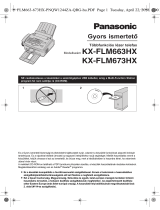 Panasonic KXFLM663HX Stručná príručka spustenia