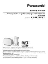 Panasonic KXPRX150FX Návod na používanie