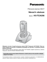 Panasonic KXTCA256 Návod na používanie