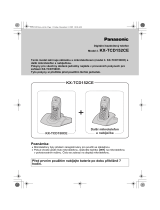 Panasonic KXTCD152CE Návod na používanie