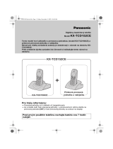 Panasonic KXTCD152CE Návod na používanie