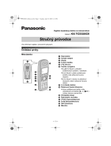 Panasonic KXTCD320CE Návod na používanie