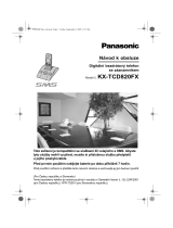 Panasonic KXTCD820FX Návod na používanie