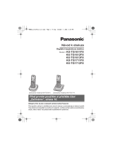 Panasonic KXTG1611FX Návod na používanie