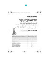 Panasonic KXTG1911FX Návod na používanie