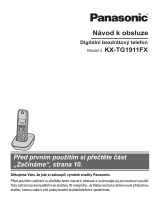 Panasonic KXTG1911FX Návod na používanie