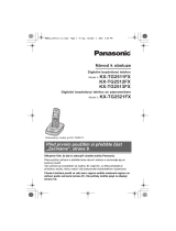Panasonic KXTG2521FX Návod na používanie