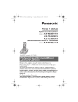 Panasonic KXTG2512FX Návod na používanie