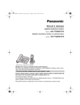 Panasonic KXTG6461FX Návod na používanie