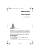 Panasonic KXTG6481FX Návod na používanie
