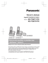 Panasonic KXTG6751FX Návod na používanie