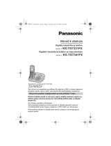Panasonic KXTG7331FX Návod na používanie