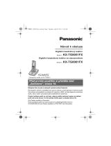Panasonic KXTG8051FX Návod na používanie