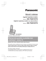 Panasonic KXTG8151FX Návod na používanie