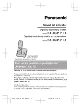 Panasonic KXTG8151FX Návod na používanie