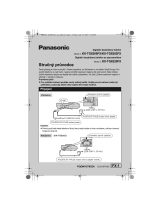 Panasonic KXTG8200FX Návod na používanie