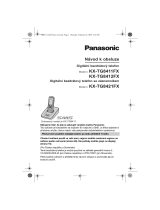 Panasonic KXTG8421FX Návod na používanie