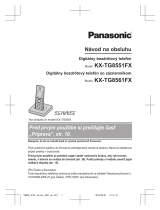 Panasonic KXTG8551FX Návod na používanie