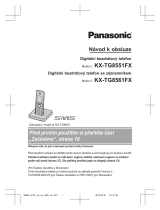 Panasonic KXTG8551FX Návod na používanie