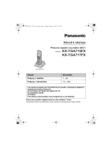 Panasonic KXTGA715FX Návod na používanie