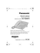 Panasonic KXTS880FX Návod na používanie