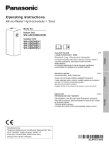 Panasonic WHADC0309H3E5B Návod na používanie