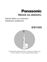 Panasonic EW1035 Návod na používanie