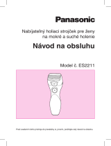 Panasonic ES2211 Návod na používanie