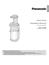 Panasonic MJL500 Návod na používanie