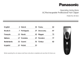 Panasonic ER1611 Návod na používanie