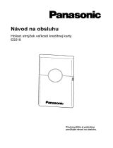 Panasonic ES518 Návod na používanie