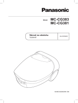 Panasonic MCCG383K Návod na používanie