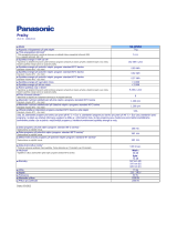 Panasonic NA127VB4 Informácie o produkte