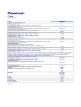 Panasonic NA147VB4 Informácie o produkte