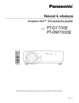 Panasonic PTD7700E Návod na používanie