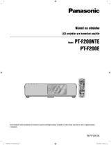 Panasonic PTF200E Návod na používanie