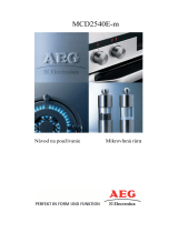 Aeg-Electrolux MCD2540E-M Používateľská príručka