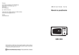 Electrolux EMS2685 Používateľská príručka