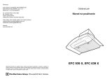 Electrolux EFC639X/CH Používateľská príručka