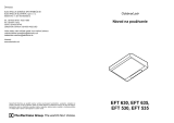 Electrolux EFT530W Používateľská príručka