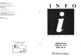 Electrolux EFG532X Používateľská príručka
