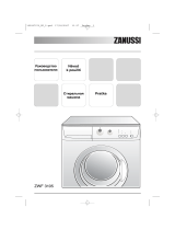 Zanussi ZWF3105 Používateľská príručka