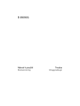 Aeg-Electrolux B89090-5 Používateľská príručka