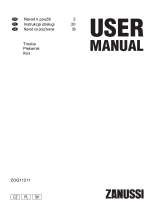 Zanussi ZOG11211CR Používateľská príručka