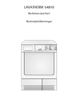 Aeg-Electrolux T54810 Používateľská príručka